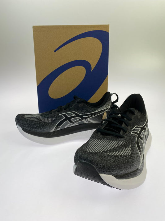 【中古美品】【メンズ】 asics アシックス GLIDERIDE MAX 2 WIDE 1011C155-001 グライドライド マックス2 ワイド スニーカー 靴 162-260206-jt-14-min サイズ：US 9 27.0cm カラー： BLACK/WHITE 万代Net店