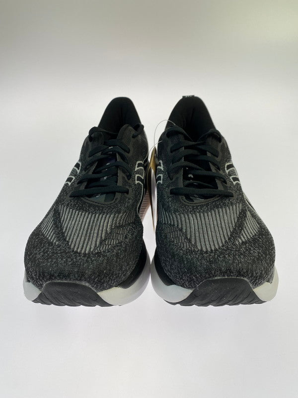 【中古美品】【メンズ】 asics アシックス GLIDERIDE MAX 2 WIDE 1011C155-001 グライドライド マックス2 ワイド スニーカー 靴 162-260206-jt-14-min サイズ：US 9 27.0cm カラー： BLACK/WHITE 万代Net店