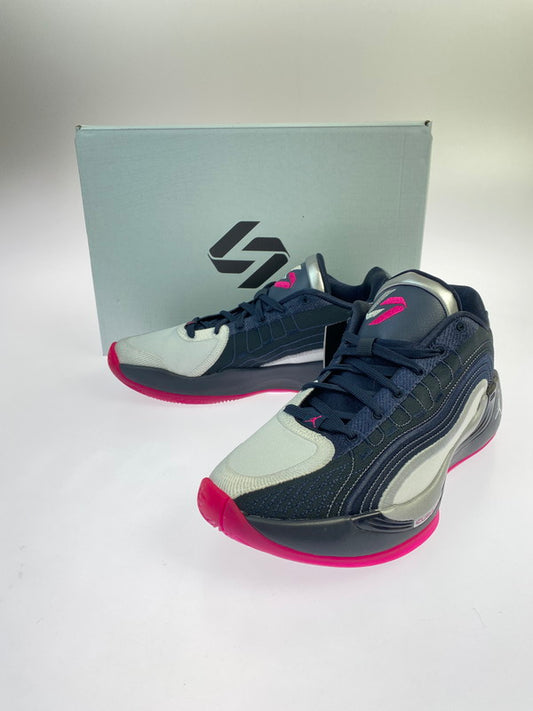 【中古美品】【メンズ】 NIKE ナイキ JORDAN LUKA 4 NAVIDOR HF0824‐400 ジョーダン ルカ４ ナビドール スニーカー 靴 160-260206-jt-08-min サイズ：US 9 27.0cm カラー：DARK OBSIDEAN/METALLIC SILVER 万代Net店