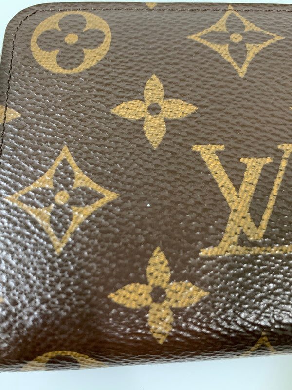 【中古品】【メンズ/レディース】 LOUIS VUITTON ルイ・ヴィトン モノグラム ジッピーウォレット M60017 SP0140 長財布 財布 179-260206-jt-27-min カラー：ブラウン 万代Net店