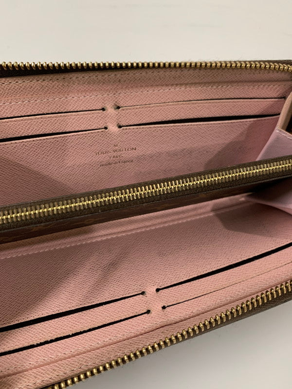 【中古品】【メンズ/レディース】 LOUIS VUITTON ルイ・ヴィトン モノグラム ジッピーウォレット M60017 SP0140 長財布 財布 179-260206-jt-27-min カラー：ブラウン 万代Net店