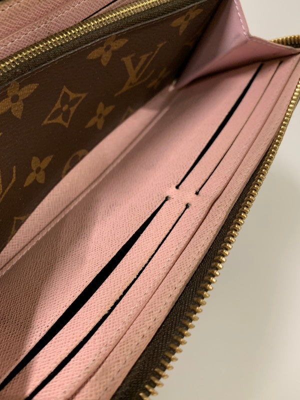 【中古品】【メンズ/レディース】 LOUIS VUITTON ルイ・ヴィトン モノグラム ジッピーウォレット M60017 SP0140 長財布 財布 179-260206-jt-27-min カラー：ブラウン 万代Net店