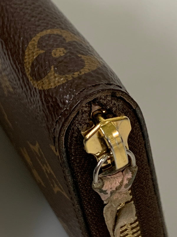 【中古品】【メンズ/レディース】 LOUIS VUITTON ルイ・ヴィトン モノグラム ジッピーウォレット M60017 SP0140 長財布 財布 179-260206-jt-27-min カラー：ブラウン 万代Net店
