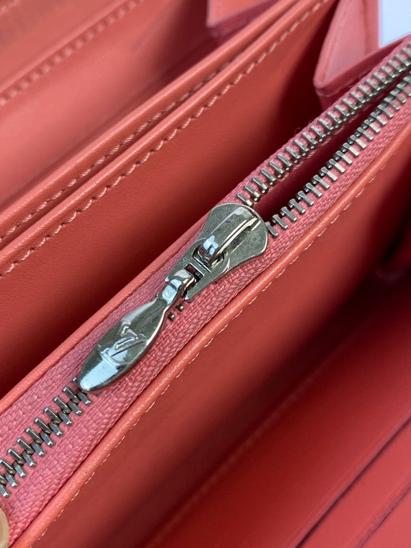 【現状渡し品】【メンズ/レディース】 LOUIS VUITTON ルイ・ヴィトン M58036 TN0126 ヴェルニ レイユール ジッピーウォレット 長財布 179-260207-zi-23-min カラー：レッド系 万代Net店