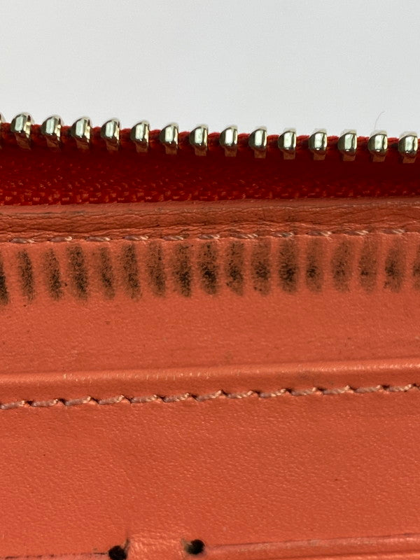 【現状渡し品】【メンズ/レディース】 LOUIS VUITTON ルイ・ヴィトン M58036 TN0126 ヴェルニ レイユール ジッピーウォレット 長財布 179-260207-zi-23-min カラー：レッド系 万代Net店