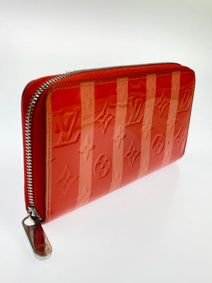 【現状渡し品】【メンズ/レディース】 LOUIS VUITTON ルイ・ヴィトン M58036 TN0126 ヴェルニ レイユール ジッピーウォレット 長財布 179-260207-zi-23-min カラー：レッド系 万代Net店