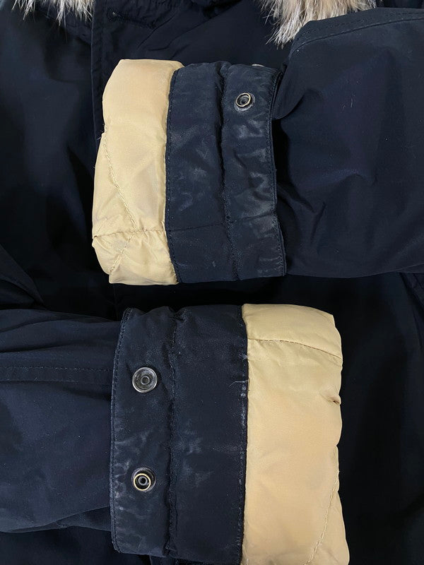 【中古品】【メンズ】 WOOLRICH ウールリッチ WR-CL01 TOMORROWLAND別注 ARCTIC PARKA アークティックパーカ アウター 144-260203-AS-20-min サイズ：M カラー：ブラック 万代Net店