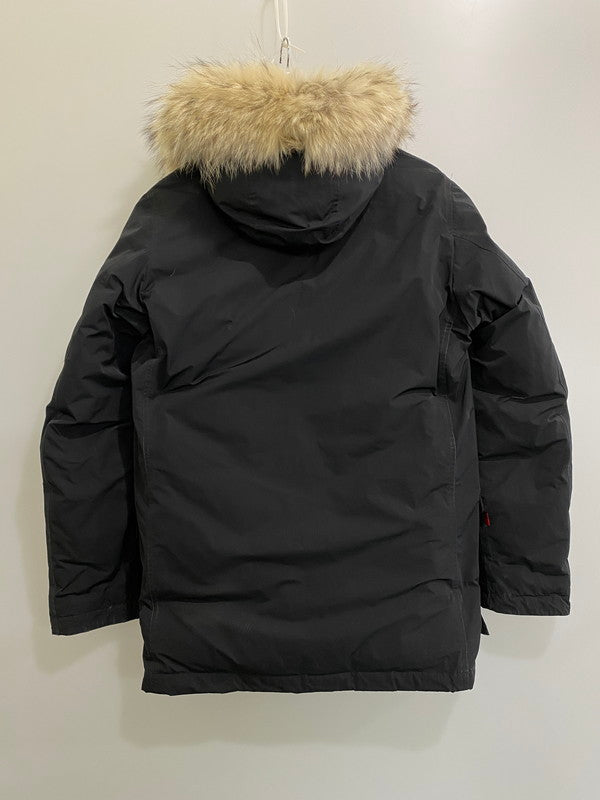 【中古品】【メンズ】 WOOLRICH ウールリッチ WR-CL01 TOMORROWLAND別注 ARCTIC PARKA アークティックパーカ アウター 144-260203-AS-20-min サイズ：M カラー：ブラック 万代Net店