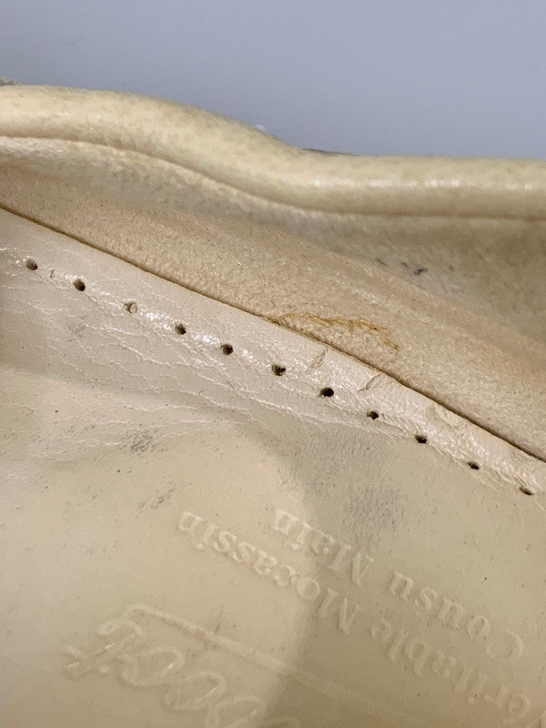 【現状渡し品】【メンズ】 Paraboot パラブーツ BARTH DECK SHOES バース デッキシューズ 靴 164-260205-yn-26-min サイズ：6 カラー：クリーム 万代Net店