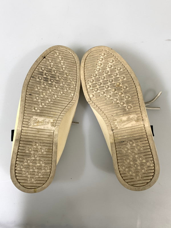 【現状渡し品】【メンズ】 Paraboot パラブーツ BARTH DECK SHOES バース デッキシューズ 靴 164-260205-yn-26-min サイズ：6 カラー：クリーム 万代Net店