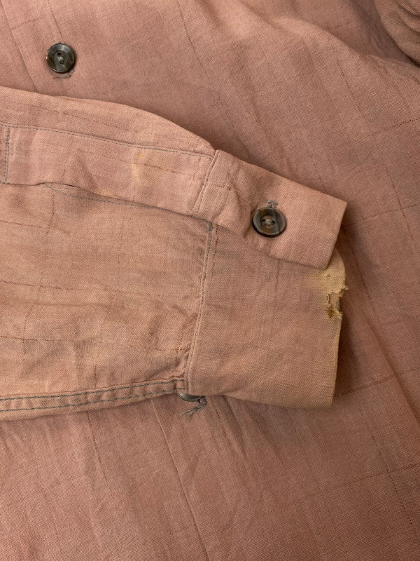 【現状渡し品】【メンズ】 SPORTS MAN スポーツマン 50S OPEN COLLAR SHIRT オープンカラーシャツ 146-260207-zi-20-min サイズ：L カラー：ピンク 万代Net店