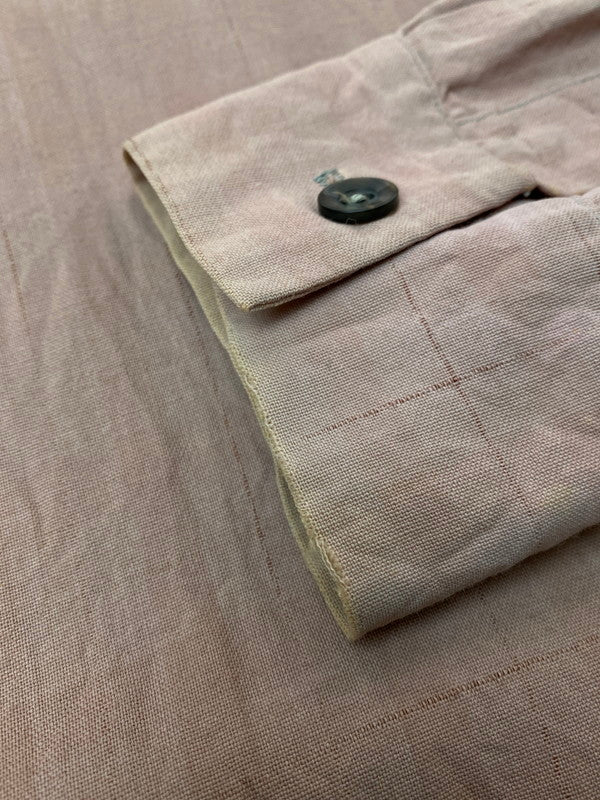 【現状渡し品】【メンズ】 SPORTS MAN スポーツマン 50S OPEN COLLAR SHIRT オープンカラーシャツ 146-260207-zi-20-min サイズ：L カラー：ピンク 万代Net店