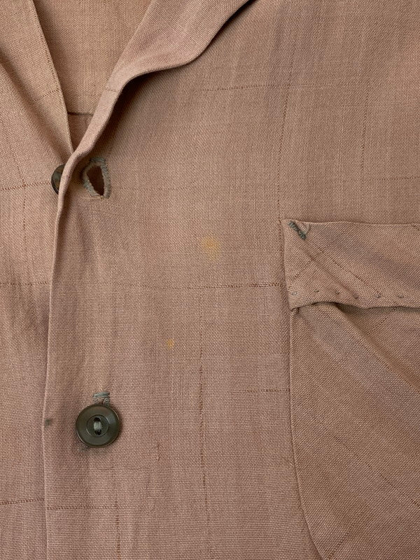 【現状渡し品】【メンズ】 SPORTS MAN スポーツマン 50S OPEN COLLAR SHIRT オープンカラーシャツ 146-260207-zi-20-min サイズ：L カラー：ピンク 万代Net店