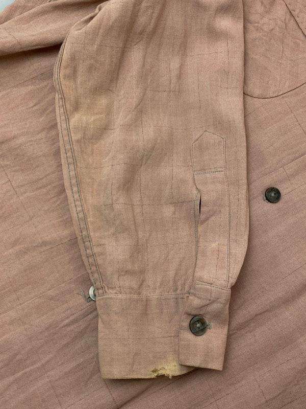 【現状渡し品】【メンズ】 SPORTS MAN スポーツマン 50S OPEN COLLAR SHIRT オープンカラーシャツ 146-260207-zi-20-min サイズ：L カラー：ピンク 万代Net店