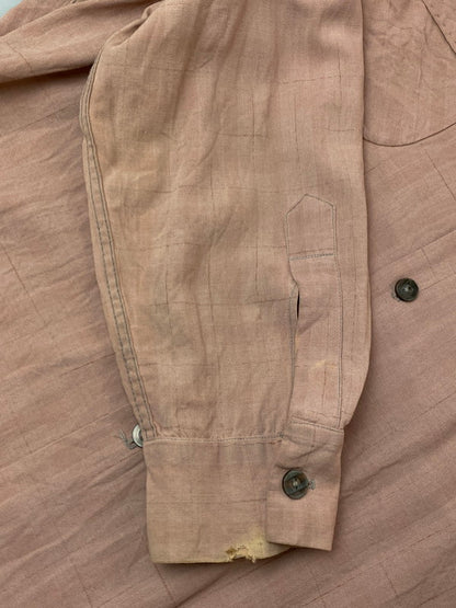 【現状渡し品】【メンズ】 SPORTS MAN スポーツマン 50S OPEN COLLAR SHIRT オープンカラーシャツ 146-260207-zi-20-min サイズ：L カラー：ピンク 万代Net店