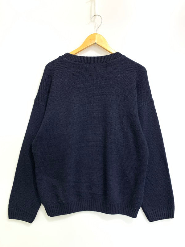【中古品】【メンズ】 FADED GLORY 90's STARS&STRIPES SWEATER フェイデッドグローリー セーター トップス 146-260316-yn-18-min サイズ：L カラー：ネイビー 万代Net店