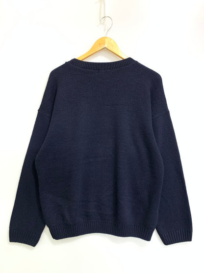 【中古品】【メンズ】 FADED GLORY 90's STARS&STRIPES SWEATER フェイデッドグローリー セーター トップス 146-260316-yn-18-min サイズ：L カラー：ネイビー 万代Net店