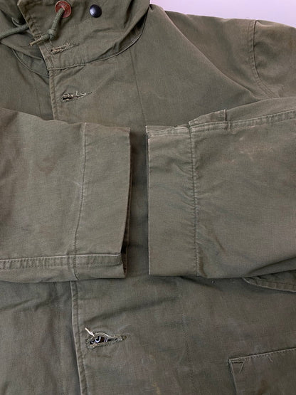 【現状渡し品】【メンズ】 U.S.ARMY ユーエスアーミー 40S M-47 BOA LINING FIELD PARKA ライニングフィールドパーカ 146-260207-zi-07-min サイズ：S カラー：オリーブグリーン 万代Net店