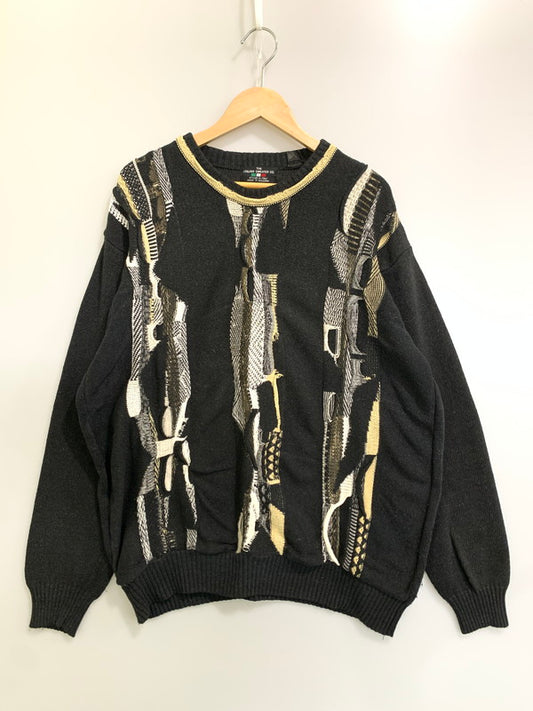 【中古品】【メンズ】 THE ITALIAN SWEATER 80~90's KNIT SWEATER ザ イタリアン セーター 80-90年代 ニット セーター トップス 146-260316-yn-19-min カラー：ダークグレー 万代Net店