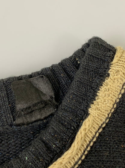 【中古品】【メンズ】 THE ITALIAN SWEATER 80~90's KNIT SWEATER ザ イタリアン セーター 80-90年代 ニット セーター トップス 146-260316-yn-19-min カラー：ダークグレー 万代Net店