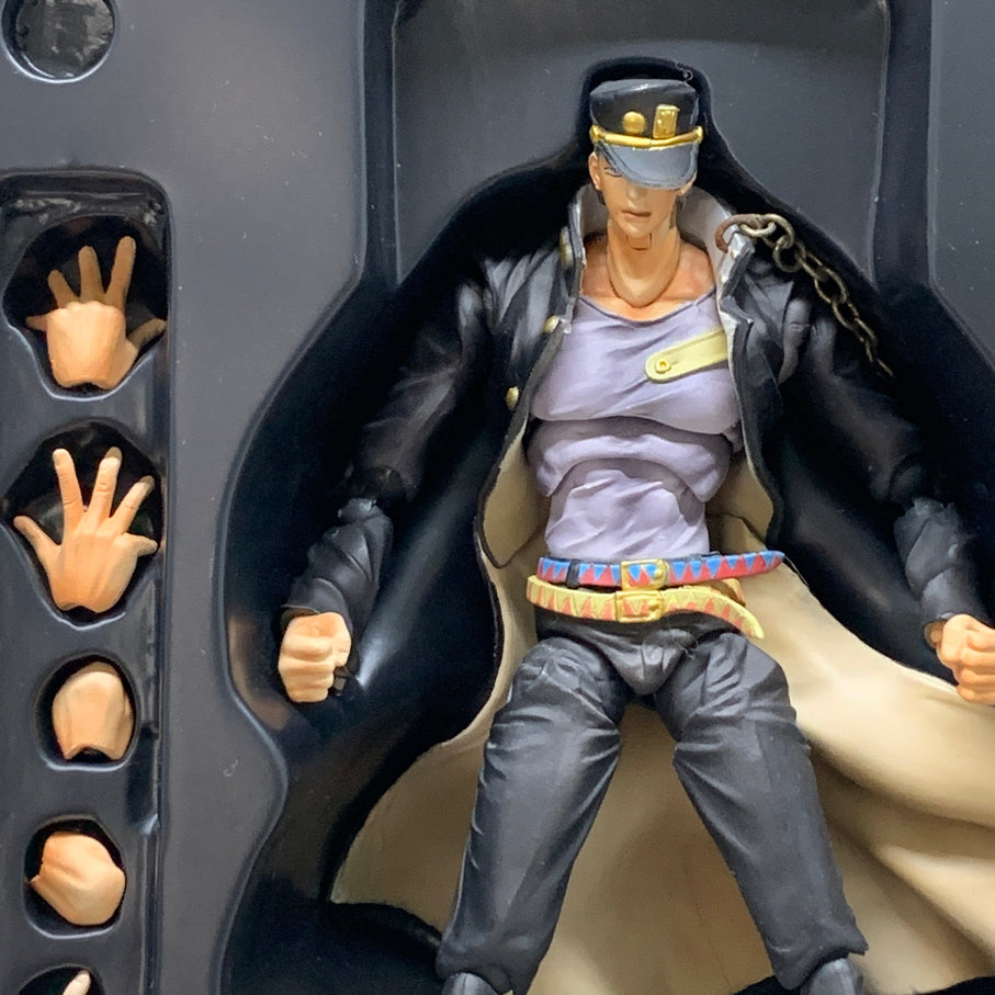 【現状渡し品】 空条承太郎 Ver.1.5 「ジョジョの奇妙な冒険 第三部 スターダストクルセイダース」 フィギュア 荒木飛呂彦指定カラー 051-260727-em-07-min 万代Net店