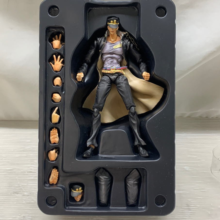【現状渡し品】 空条承太郎 Ver.1.5 「ジョジョの奇妙な冒険 第三部 スターダストクルセイダース」 フィギュア 荒木飛呂彦指定カラー 051-260727-em-07-min 万代Net店