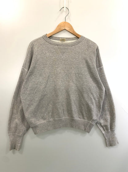 【中古品】【メンズ】 BACK DROP バックドロップ 前V スウェットシャツ トップス 146-260319-SH-29-min サイズ：M カラー：グレー 万代Net店