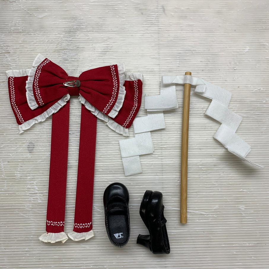 【現状渡し品】 博麗霊夢 「東方Project」 DDS ドルフィードリームシスター ボークスショップ＆ホビー天国ウェブ限定 ドール 人形 フィギュア 053-260721-em-14-min 万代Net店