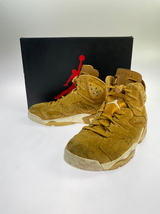 【中古品】【メンズ】 NIKE ナイキ AIR JORDAN 6 RETRO 384664-705 エアジョーダン6レトロ スニーカー 靴 160-260210-yn-03-min サイズ：27.0cm US9 カラー：GOLDEN HARVEST/GOLDEN HARVEST 万代Net店