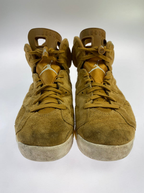 【中古品】【メンズ】 NIKE ナイキ AIR JORDAN 6 RETRO 384664-705 エアジョーダン6レトロ スニーカー 靴 160-260210-yn-03-min サイズ：27.0cm US9 カラー：GOLDEN HARVEST/GOLDEN HARVEST 万代Net店