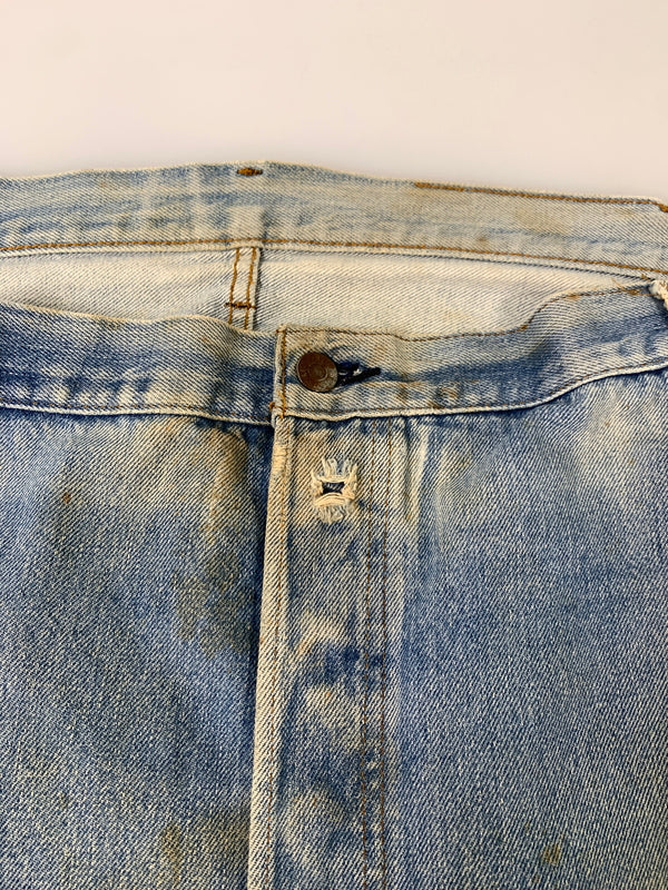 【現状渡し品】【メンズ】 LEVI'S リーバイス RED LINE 80S 501 DENIM PANT レッドライン 80年代 デニム パンツ 501 ヴィンテージ ボトムス 157-261028-hu-24-min カラー：ライトインディゴ 万代Net店