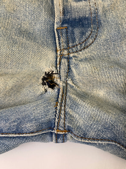 【現状渡し品】【メンズ】 LEVI'S リーバイス RED LINE 80S 501 DENIM PANT レッドライン 80年代 デニム パンツ 501 ヴィンテージ ボトムス 157-261028-hu-24-min カラー：ライトインディゴ 万代Net店