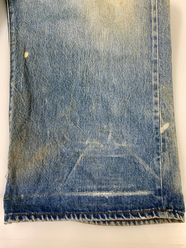 【現状渡し品】【メンズ】 LEVI'S リーバイス RED LINE 80S 501 DENIM PANT レッドライン 80年代 デニム パンツ 501 ヴィンテージ ボトムス 157-261028-hu-24-min カラー：ライトインディゴ 万代Net店