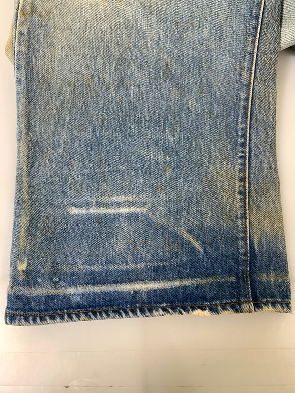 【現状渡し品】【メンズ】 LEVI'S リーバイス RED LINE 80S 501 DENIM PANT レッドライン 80年代 デニム パンツ 501 ヴィンテージ ボトムス 157-261028-hu-24-min カラー：ライトインディゴ 万代Net店