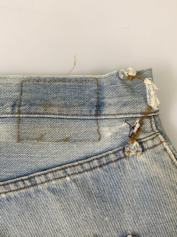 【現状渡し品】【メンズ】 LEVI'S リーバイス RED LINE 80S 501 DENIM PANT レッドライン 80年代 デニム パンツ 501 ヴィンテージ ボトムス 157-261028-hu-24-min カラー：ライトインディゴ 万代Net店
