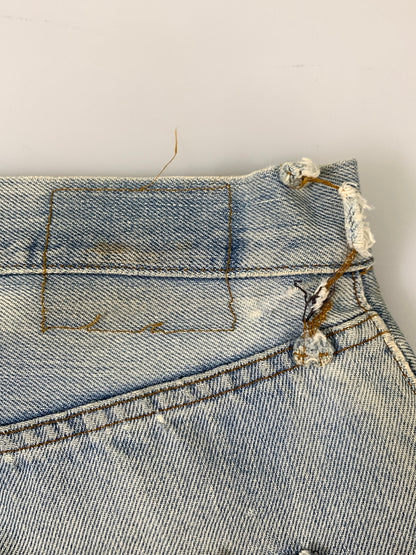 【現状渡し品】【メンズ】 LEVI'S リーバイス RED LINE 80S 501 DENIM PANT レッドライン 80年代 デニム パンツ 501 ヴィンテージ ボトムス 157-261028-hu-24-min カラー：ライトインディゴ 万代Net店