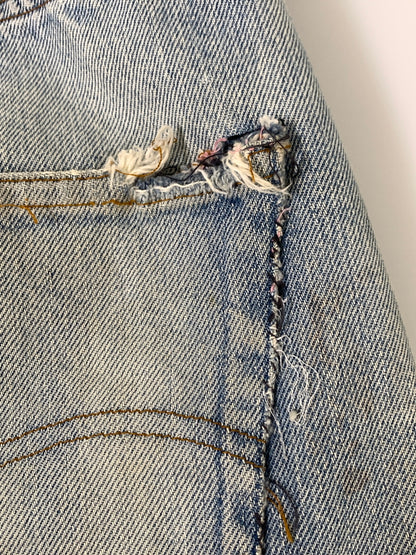 【現状渡し品】【メンズ】 LEVI'S リーバイス RED LINE 80S 501 DENIM PANT レッドライン 80年代 デニム パンツ 501 ヴィンテージ ボトムス 157-261028-hu-24-min カラー：ライトインディゴ 万代Net店