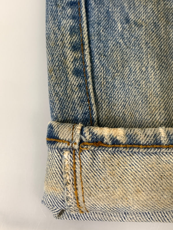 【現状渡し品】【メンズ】 LEVI'S リーバイス RED LINE 80S 501 DENIM PANT レッドライン 80年代 デニム パンツ 501 ヴィンテージ ボトムス 157-261028-hu-24-min カラー：ライトインディゴ 万代Net店