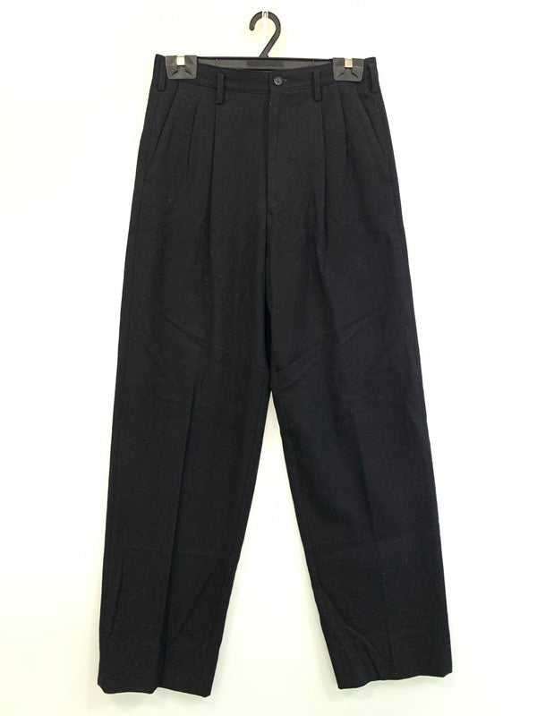 【現状渡し品】【メンズ】 Y's for men ワイズ フォー メン WOOL SLACKS PANT ウールスラックスパンツ ボトムス 151-260319-SH-26-min サイズ：M カラー：ブラック 万代Net店