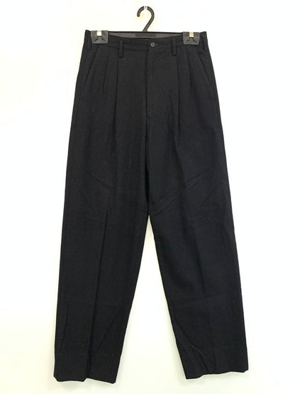 【現状渡し品】【メンズ】 Y's for men ワイズ フォー メン WOOL SLACKS PANT ウールスラックスパンツ ボトムス 151-260319-SH-26-min サイズ：M カラー：ブラック 万代Net店