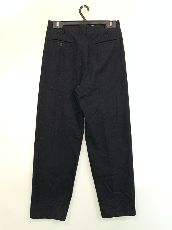 【現状渡し品】【メンズ】 Y's for men ワイズ フォー メン WOOL SLACKS PANT ウールスラックスパンツ ボトムス 151-260319-SH-26-min サイズ：M カラー：ブラック 万代Net店