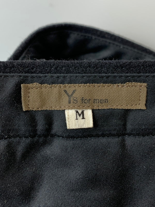 【現状渡し品】【メンズ】 Y's for men ワイズ フォー メン WOOL SLACKS PANT ウールスラックスパンツ ボトムス 151-260319-SH-26-min サイズ：M カラー：ブラック 万代Net店