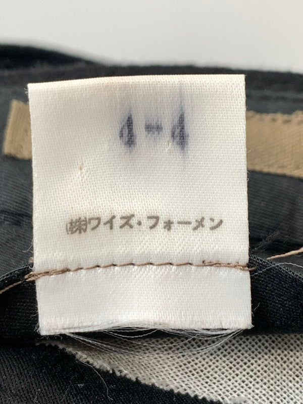 【現状渡し品】【メンズ】 Y's for men ワイズ フォー メン WOOL SLACKS PANT ウールスラックスパンツ ボトムス 151-260319-SH-26-min サイズ：M カラー：ブラック 万代Net店