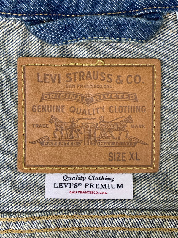 【中古品】【メンズ】 Levi's リーバイス PC9-003ZU-0000 PREMIUM 1ST DENIM JACKET 145-260208-AS-22-min サイズ：XL カラー：インディゴ 万代Net店