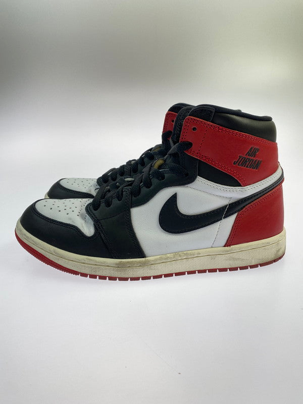 【中古品】【メンズ】 NIKE ナイキ AIR JORDAN 1 RETRO HIGH OG DZ5485-106 エア ジョーダン 1 レトロ ハイ オージー スニーカー 靴 160-260210-yn-02-min サイズ：26.5cm US8.5 カラー：WHITE/BLACK-VARSITY RED-SAIL 万代Net店