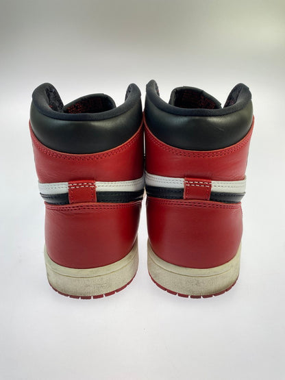 【中古品】【メンズ】 NIKE ナイキ AIR JORDAN 1 RETRO HIGH OG DZ5485-106 エア ジョーダン 1 レトロ ハイ オージー スニーカー 靴 160-260210-yn-02-min サイズ：26.5cm US8.5 カラー：WHITE/BLACK-VARSITY RED-SAIL 万代Net店