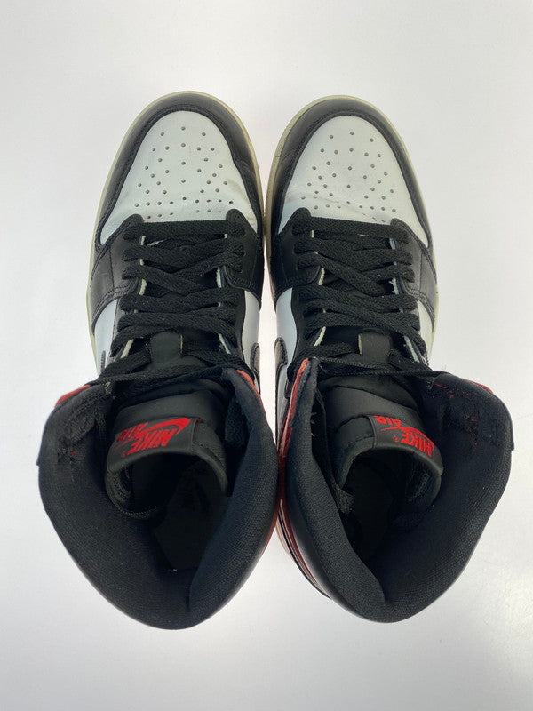 【中古品】【メンズ】 NIKE ナイキ AIR JORDAN 1 RETRO HIGH OG DZ5485-106 エア ジョーダン 1 レトロ ハイ オージー スニーカー 靴 160-260210-yn-02-min サイズ：26.5cm US8.5 カラー：WHITE/BLACK-VARSITY RED-SAIL 万代Net店