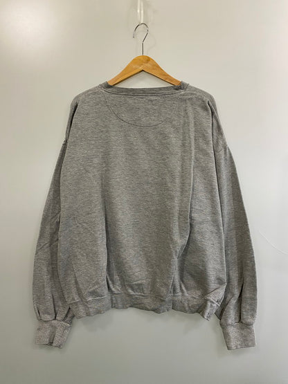 【中古品】【メンズ】 RALPH LAUREN ラルフローレン 90's CHAPS LOGO SWEATSHIRT 90年代 ロゴ スウェットシャツ トレーナー トップス 146-260319-yn-20-min サイズ：L カラー：グレー 万代Net店