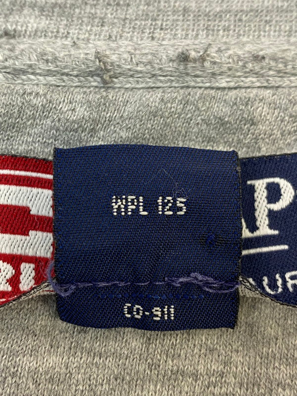 【中古品】【メンズ】 RALPH LAUREN ラルフローレン 90's CHAPS LOGO SWEATSHIRT 90年代 ロゴ スウェットシャツ トレーナー トップス 146-260319-yn-20-min サイズ：L カラー：グレー 万代Net店