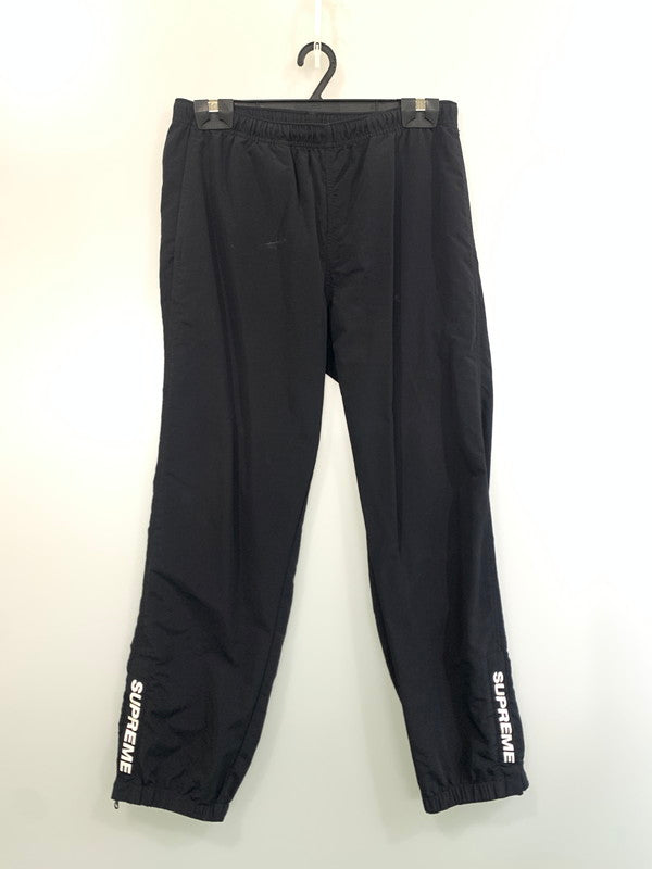 【中古品】【メンズ】 Supreme シュプリーム WARM UP PANT ウォームアップパンツ ボトムス 149-260319-yn-28-min サイズ：S カラー：ブラック 万代Net店